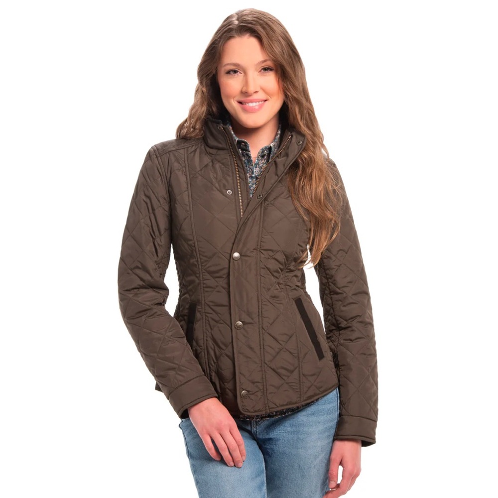 Barbour Quilted Brown Jacket